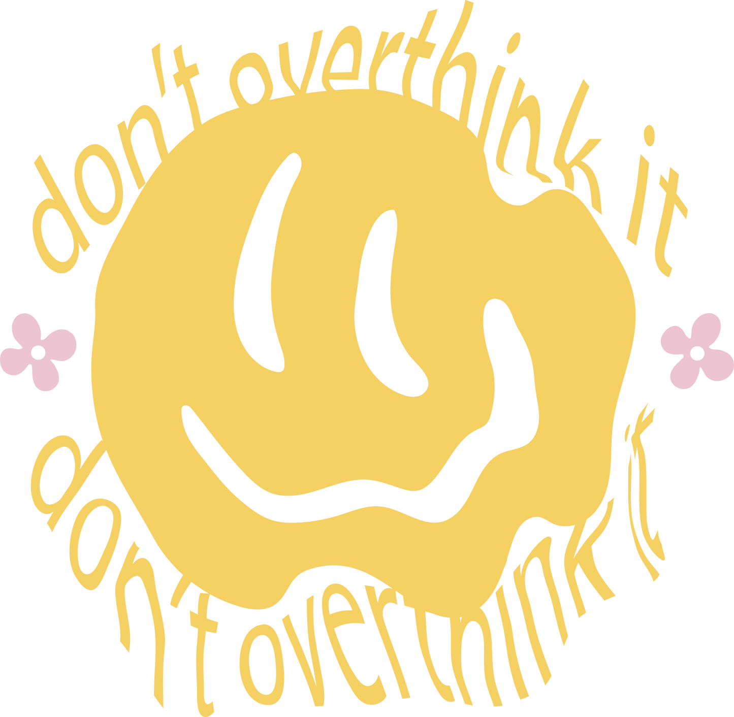 Don't Overthink It Mug