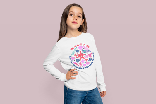 Girl Tan & Memories Long Sleeve Shirt