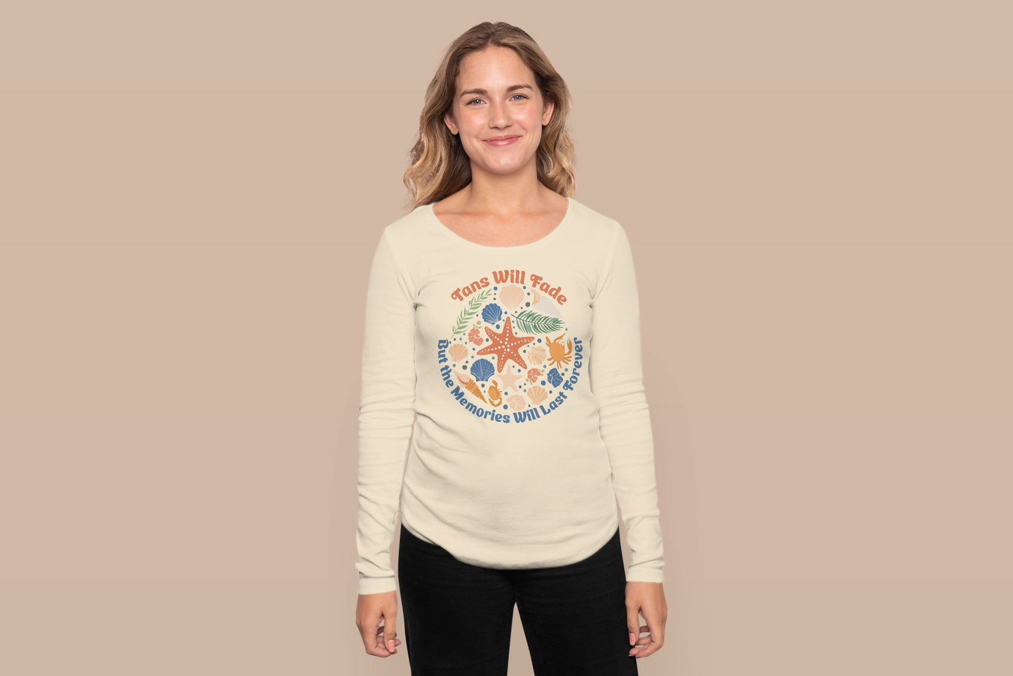 Tan & Memories Long Sleeve Shirts