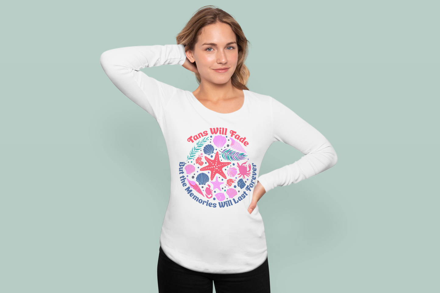 Tan & Memories Long Sleeve Shirts